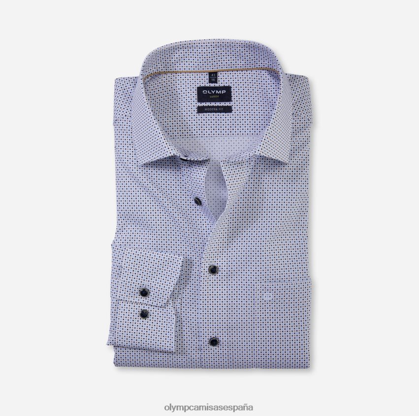 ropa OLYMP Luxor Modern Fit, camisa business, Global Kent, natural 8N2F1212