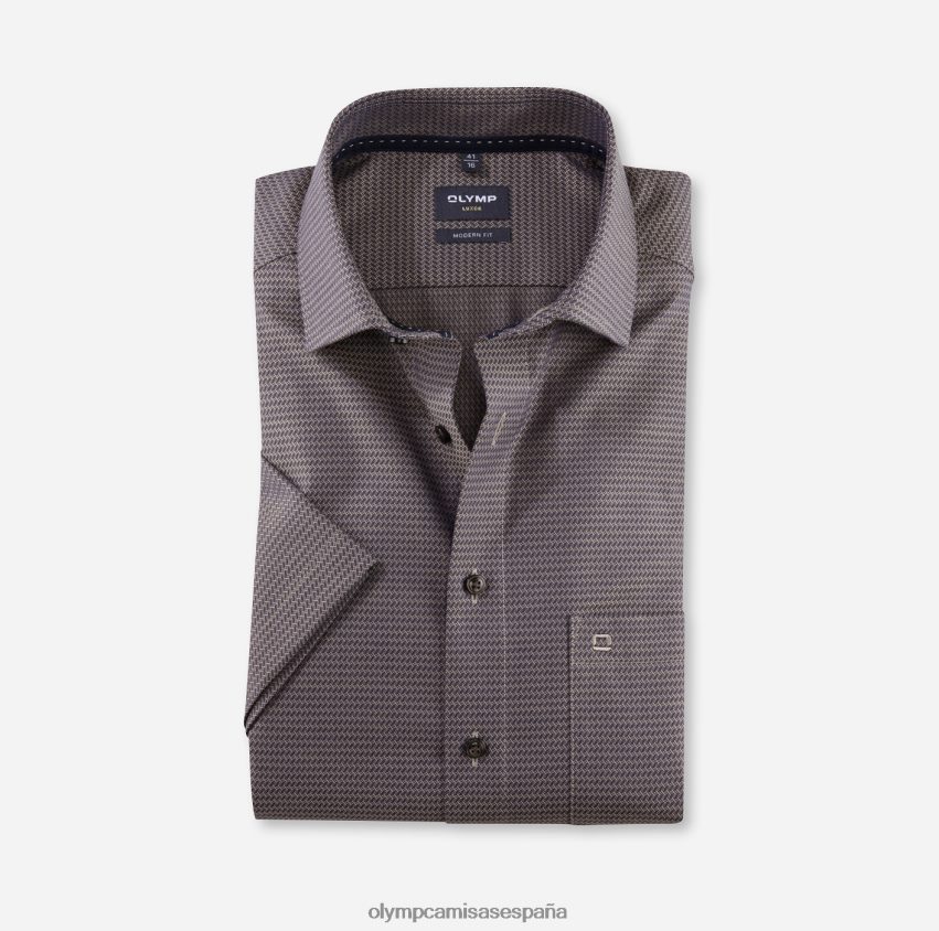 ropa OLYMP Luxor Modern Fit, camisa business, Global Kent, natural 8N2F1241