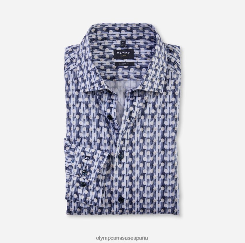 ropa OLYMP Luxor Modern Fit, camisa business, Global Kent, natural 8N2F960