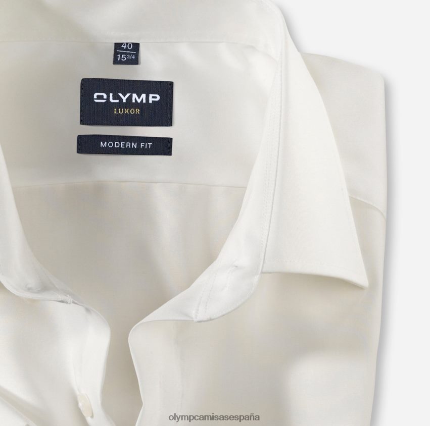 ropa OLYMP Luxor Modern Fit, camisa business, New Kent, beige 8N2F1390