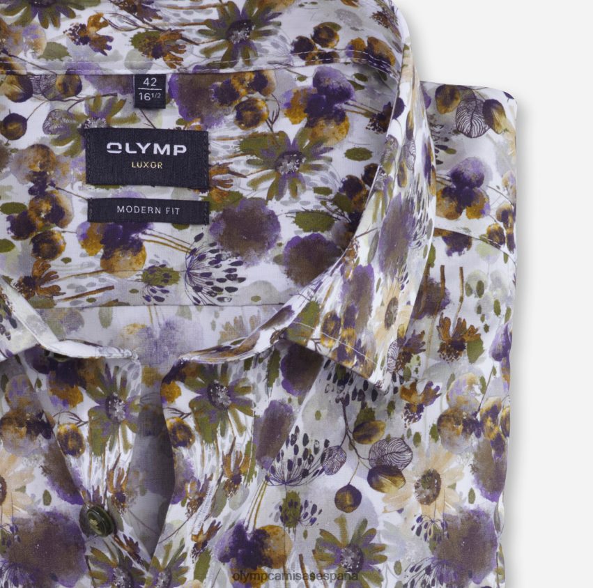 ropa OLYMP ajuste moderno luxor, camisa de negocios, global kent, lima 8N2F1154