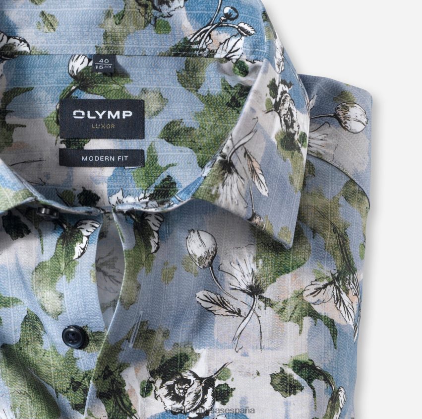 ropa OLYMP ajuste moderno luxor, camisa de negocios, global kent, lima 8N2F916