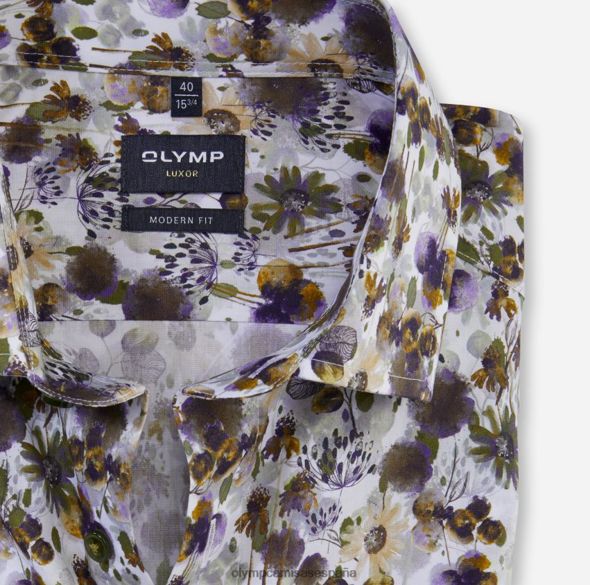 ropa OLYMP ajuste moderno luxor, camisa de negocios, global kent, lima 8N2F931