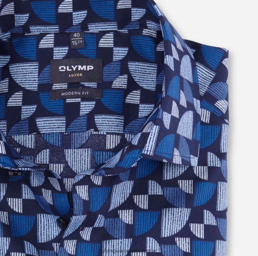 ropa OLYMP ajuste moderno luxor, camisa de negocios, global kent, royal 8N2F1055