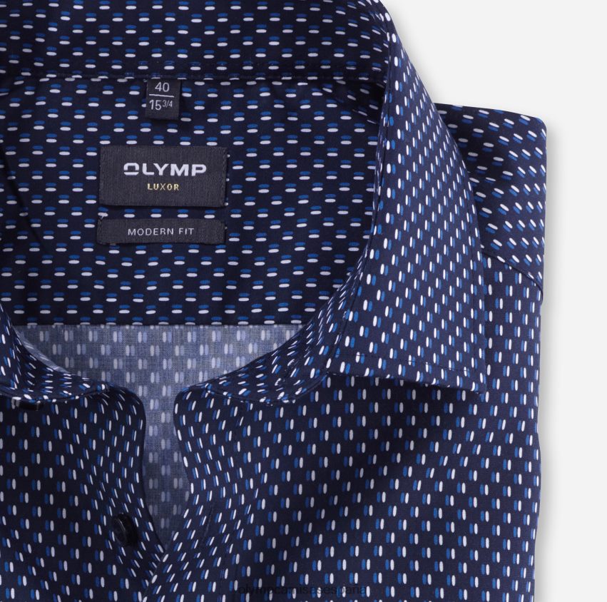 ropa OLYMP ajuste moderno luxor, camisa de negocios, global kent, royal 8N2F1089