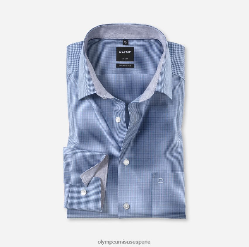ropa OLYMP ajuste moderno luxor, camisa de negocios, new kent, royal 8N2F1034