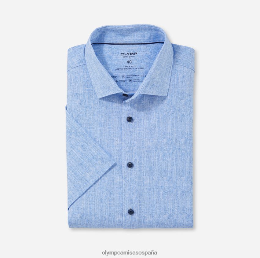 ropa OLYMP luxor 24/7 corte moderno, camisa de negocios, new kent, royal 8N2F1181