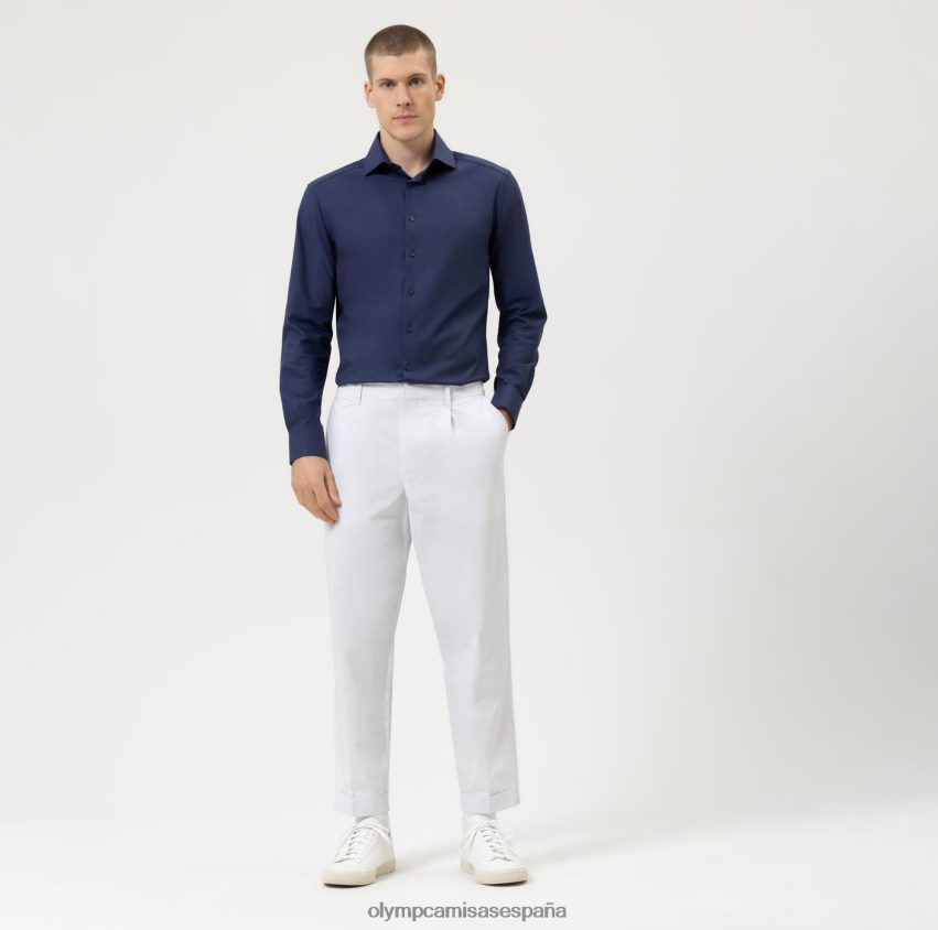 ropa OLYMP luxor 24/7 modern fit, camisa business, global kent, marine 8N2F1317