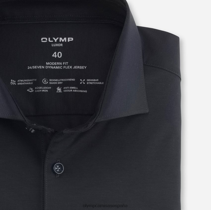 ropa OLYMP luxor 24/7 modern fit, camisa business, kent, marino 8N2F1336