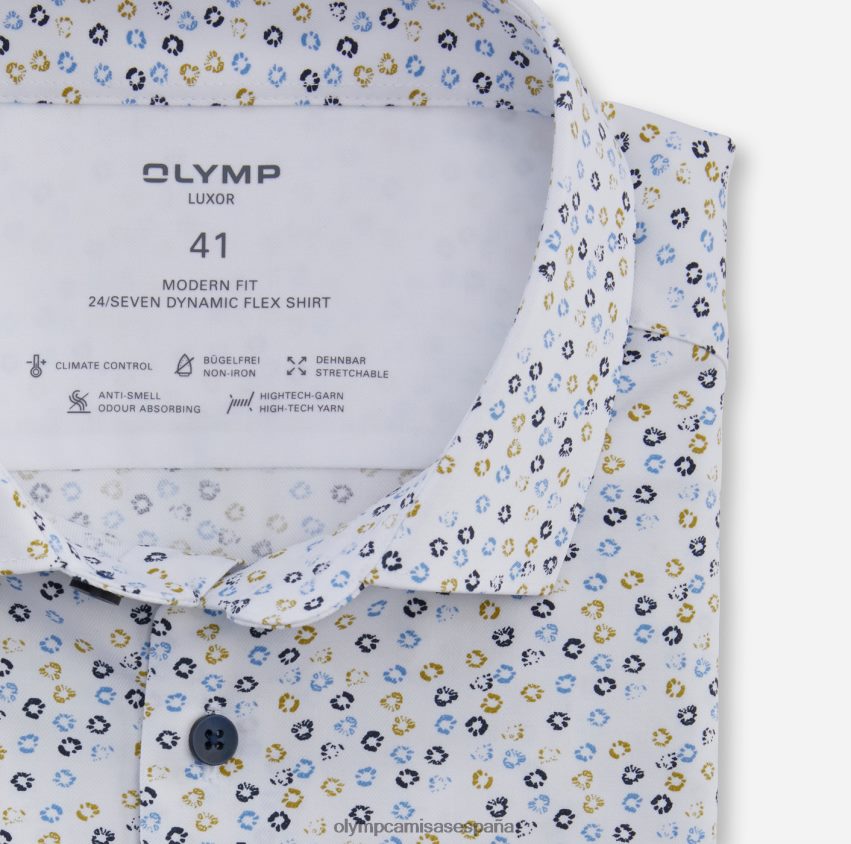 ropa OLYMP luxor 24/7 modern fit, camisa business, kent moderno, lima 8N2F1136