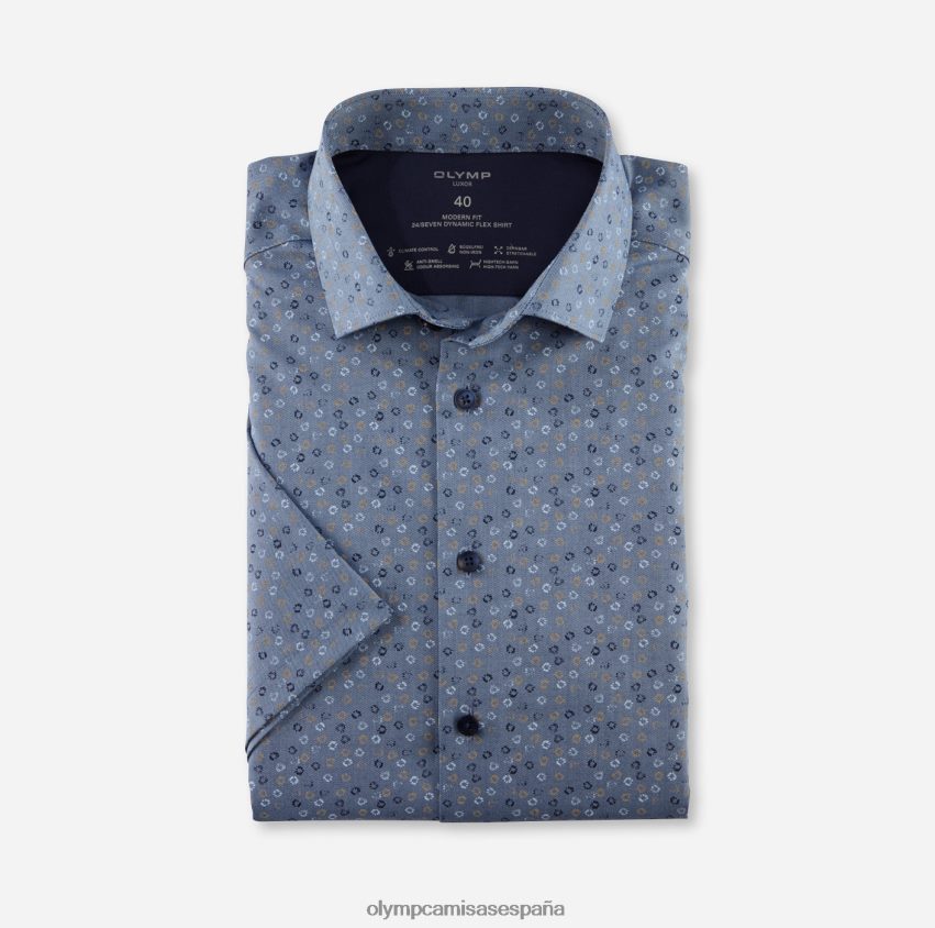 ropa OLYMP luxor 24/7 modern fit, camisa business, kent moderno, natural 8N2F1025