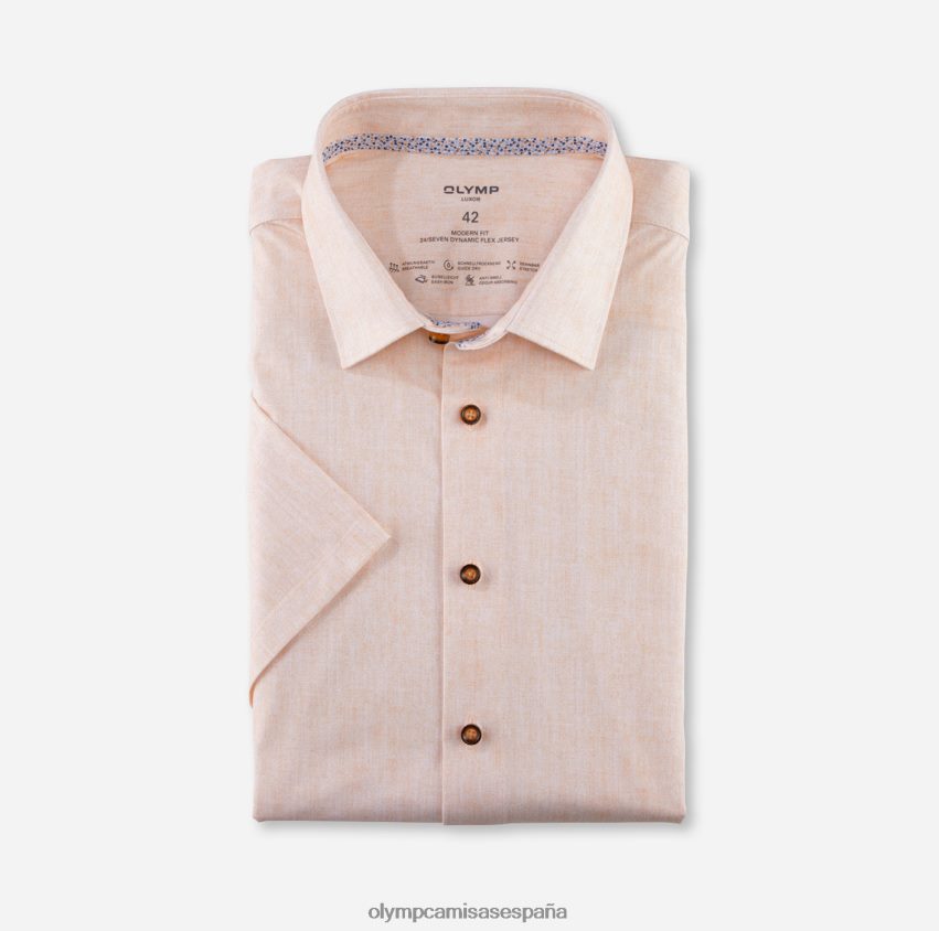 ropa OLYMP luxor 24/7 modern fit, camisa business, new kent, mandarina 8N2F1198