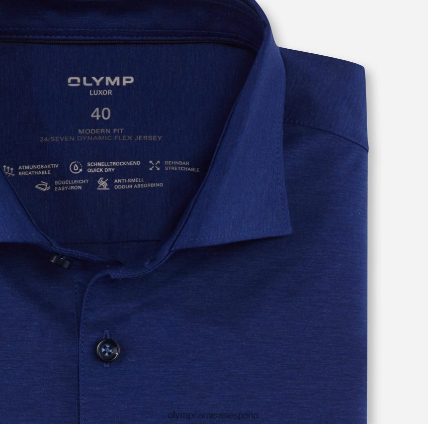 ropa OLYMP luxor 24/7 modern fit, camisa de negocios, kent, royal 8N2F961