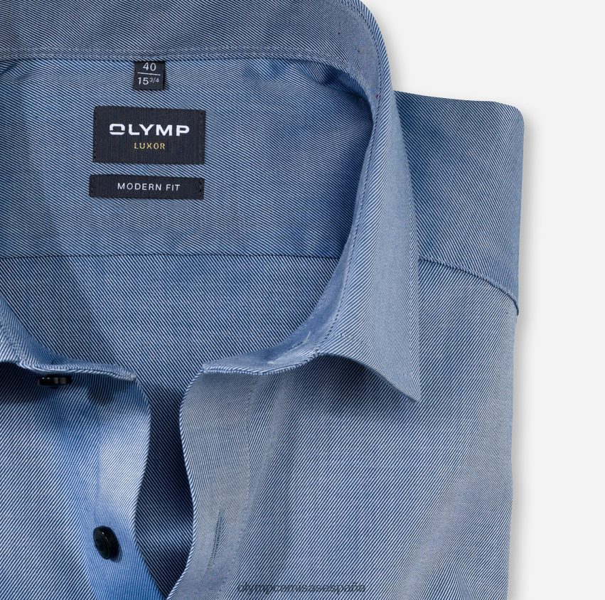 ropa OLYMP luxor modern fit, camisa de negocios, global kent, marina 8N2F1038