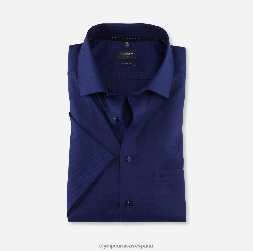 ropa OLYMP luxor modern fit, camisa de negocios, global kent, marina 8N2F935