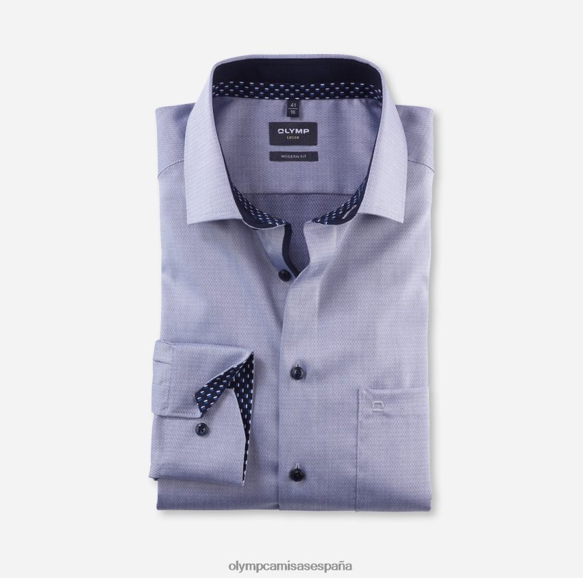 ropa OLYMP luxor modern fit, camisa de negocios, global kent, marina 8N2F969