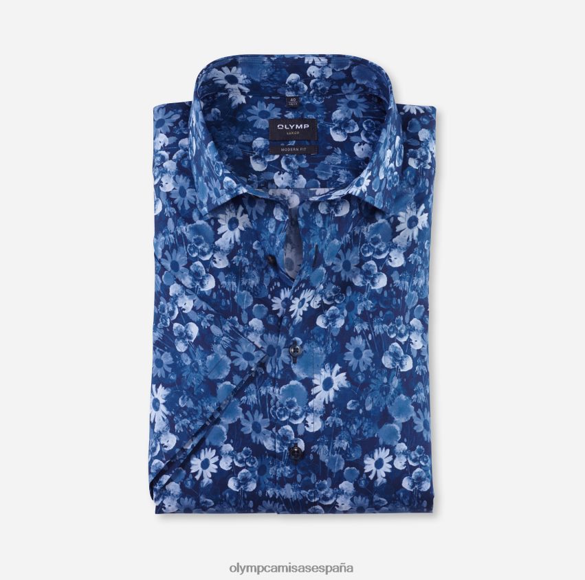 ropa OLYMP luxor modern fit, camisa de negocios, global kent, marina 8N2F977