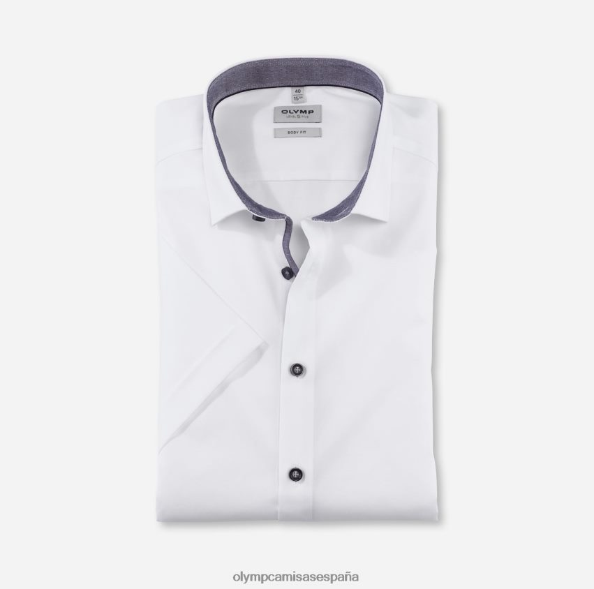 ropa OLYMP Body Fit de nivel cinco, camisa business, Kent moderno, antracita 8N2F687