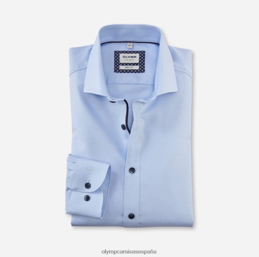 ropa OLYMP ajuste corporal nivel cinco, camisa de negocios, royal kent, ozono 8N2F457