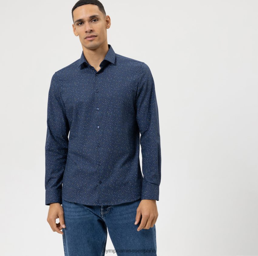 ropa OLYMP nivel cinco 24/7 body fit, camisa business, kent moderno, lima 8N2F420