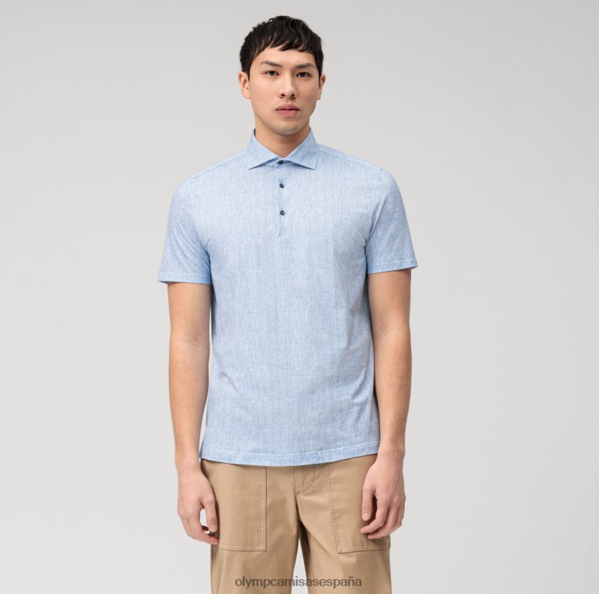 ropa OLYMP nivel cinco 24/7 body fit, camisa de negocios, kent, royal 8N2F378