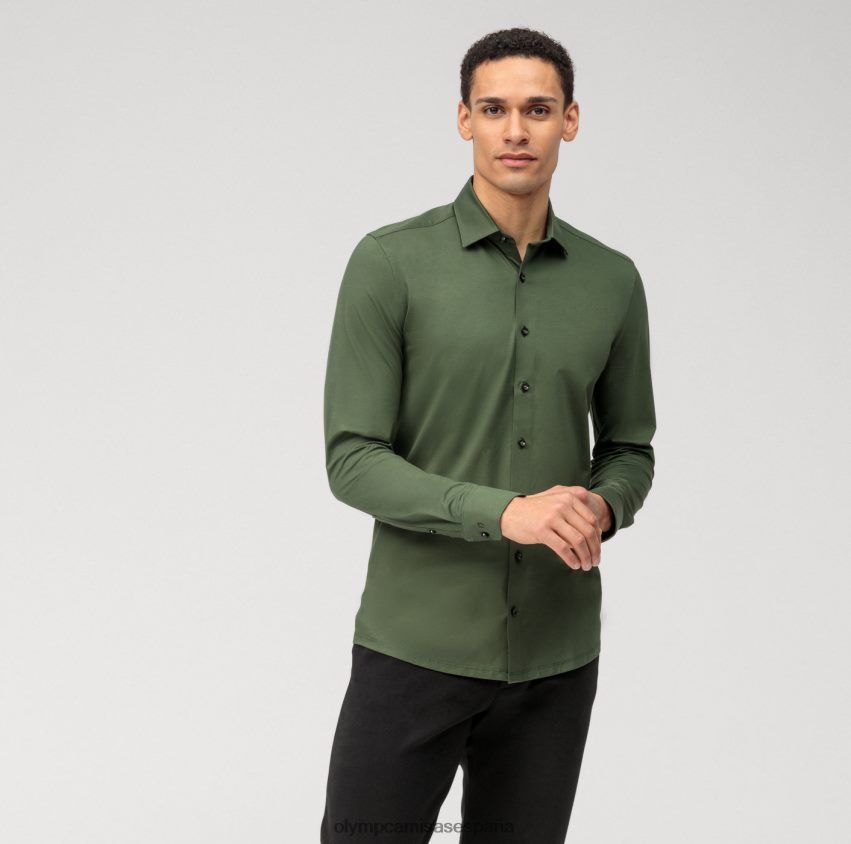 ropa OLYMP nivel cinco 24/7 body fit, camisa de negocios, nueva york kent, masilla 8N2F484