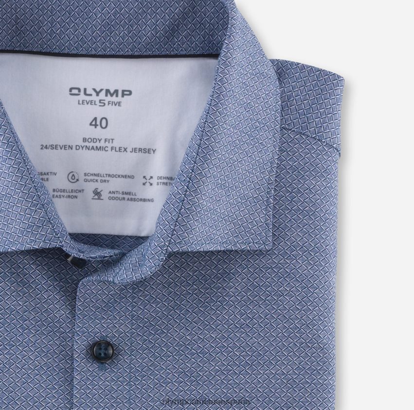 ropa OLYMP nivel cinco 24 horas al día, 7 días a la semana, camisa de negocios, kent moderno, real 8N2F390