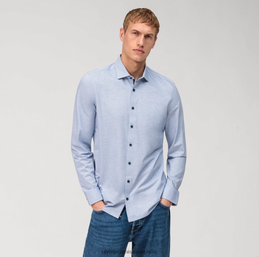 ropa OLYMP nivel cinco 24 horas al día, 7 días a la semana, camisa de negocios, kent moderno, real 8N2F523