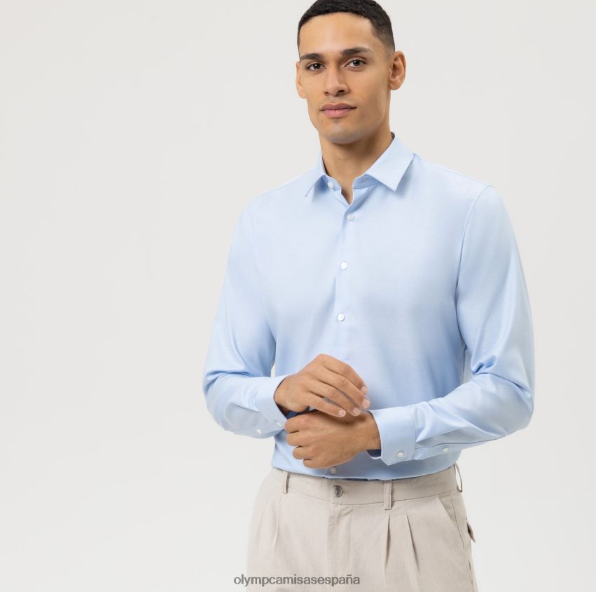 ropa OLYMP No. seis super slim, camisa de negocios, kent urbano, ozono 8N2F117