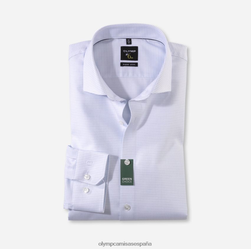ropa OLYMP No. seis super slim, camisa de negocios, royal kent, blanco 8N2F78