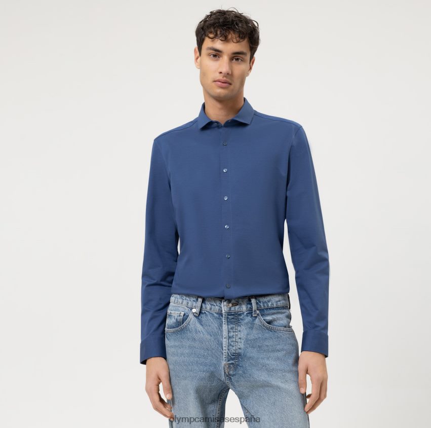 ropa OLYMP No. six 24/7 super slim, camisa business, cutaway, marino 8N2F25