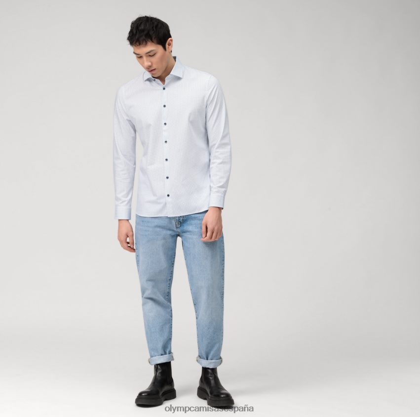 ropa OLYMP No. six 24/7 super slim, camisa business, kent, azul 8N2F127