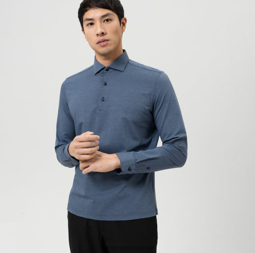 ropa OLYMP No. six 24/7 super slim, camisa business, kent, azul 8N2F154