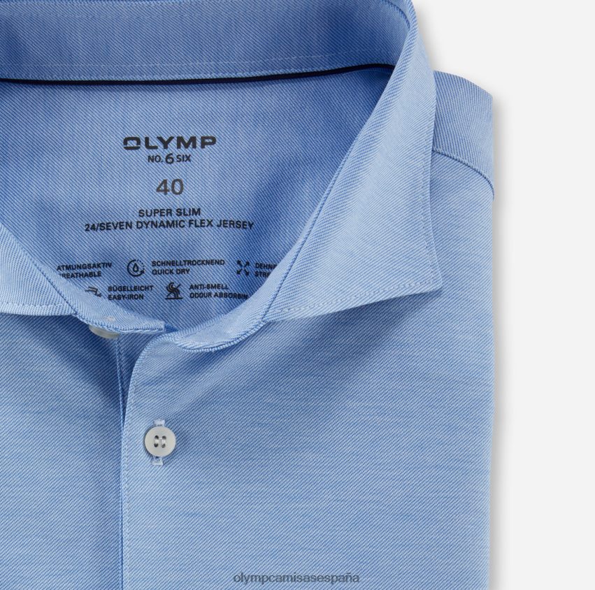 ropa OLYMP No. six 24/7 super slim, camisa business, kent, azul 8N2F9