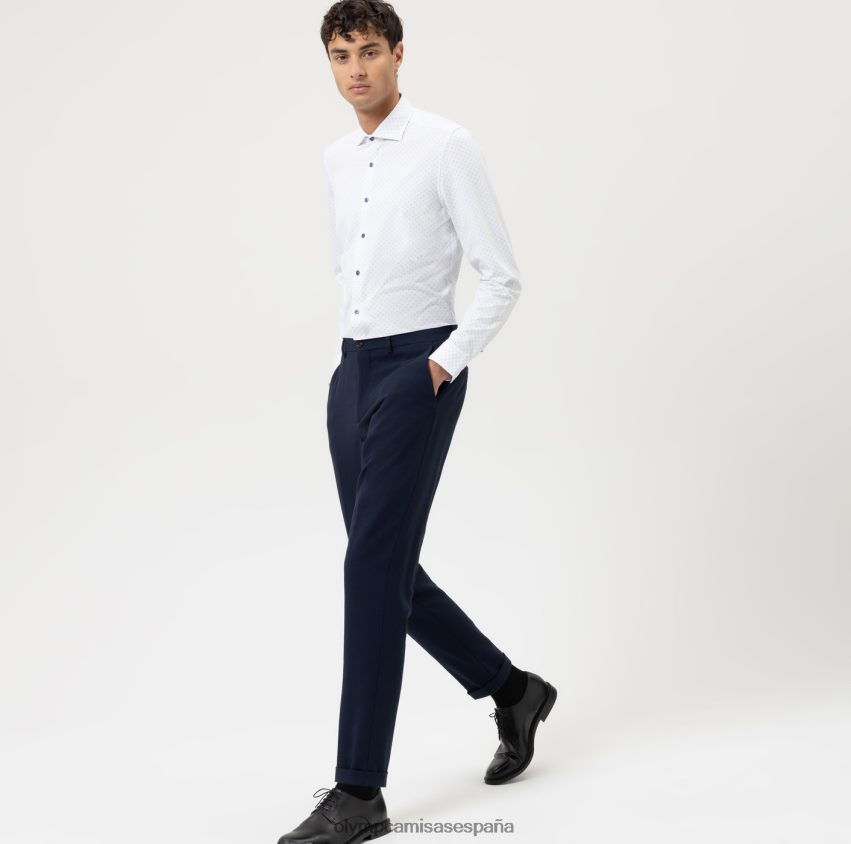 ropa OLYMP No. six 24/7 super slim, camisa business, kent, blanco 8N2F6