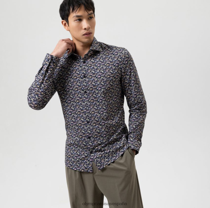ropa OLYMP No. six 24/7 super slim, camisa business, kent, marine 8N2F170
