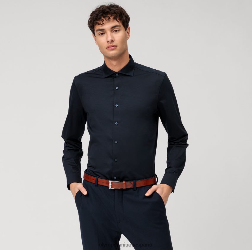 ropa OLYMP No. six 24/7 super slim, camisa business, kent, marine 8N2F200
