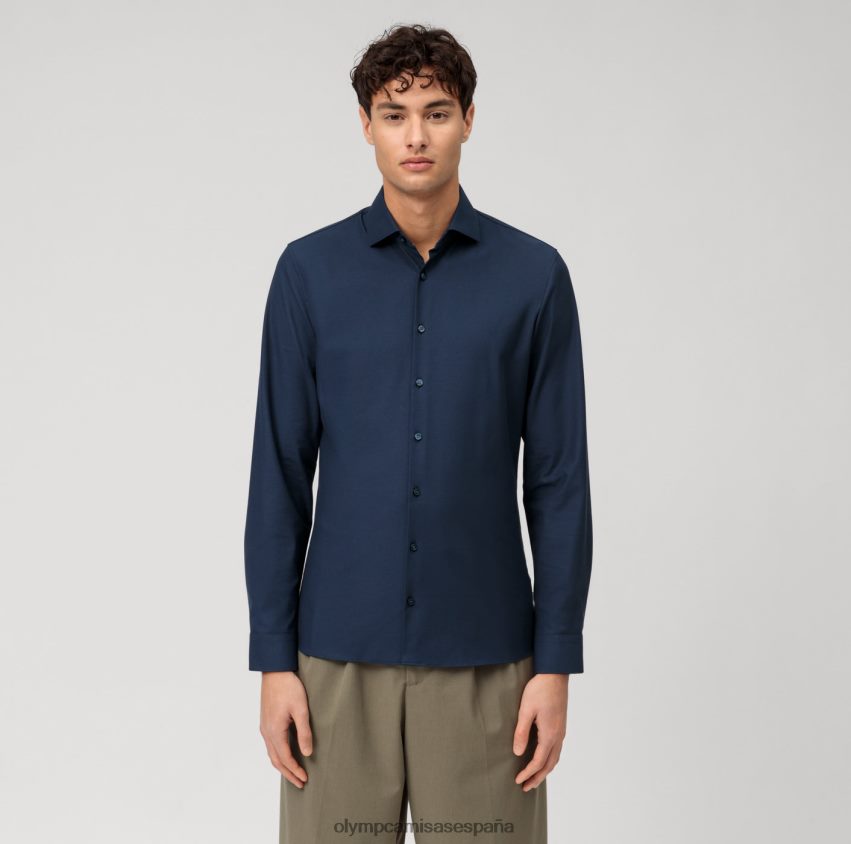 ropa OLYMP No. six 24/7 super slim, camisa business, kent, marine 8N2F21