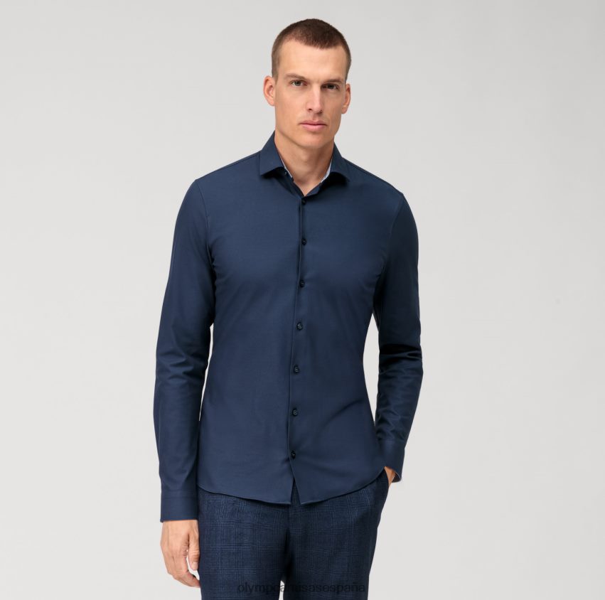 ropa OLYMP No. six 24/7 super slim, camisa business, kent moderno, azul medianoche 8N2F69