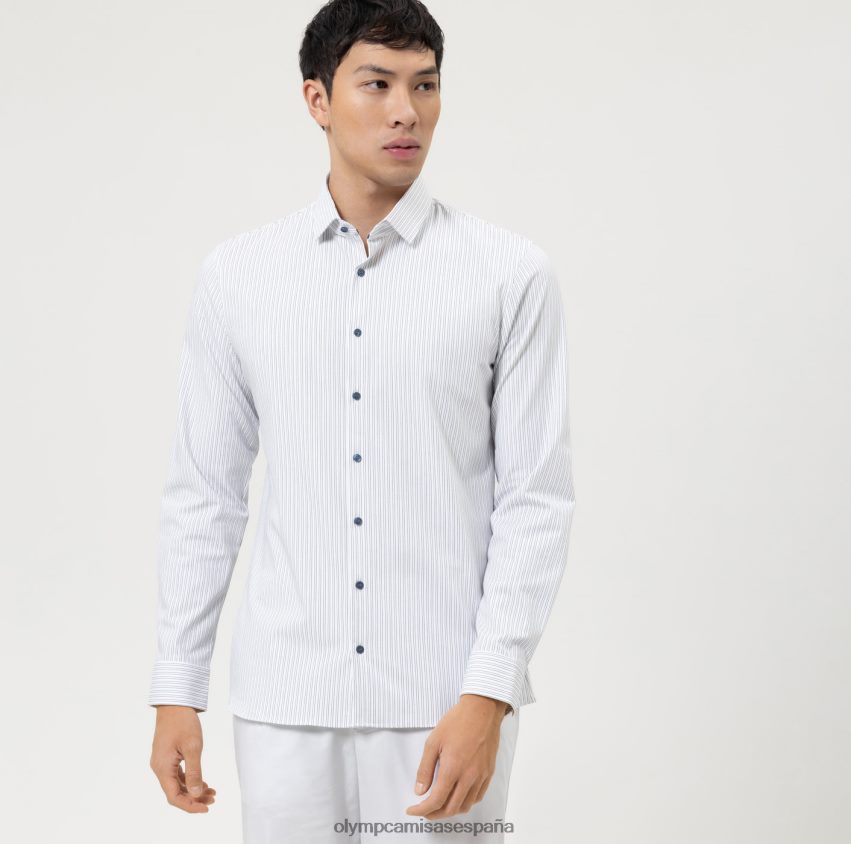 ropa OLYMP No. six 24/7 super slim, camisa business, kent moderno, marino 8N2F151