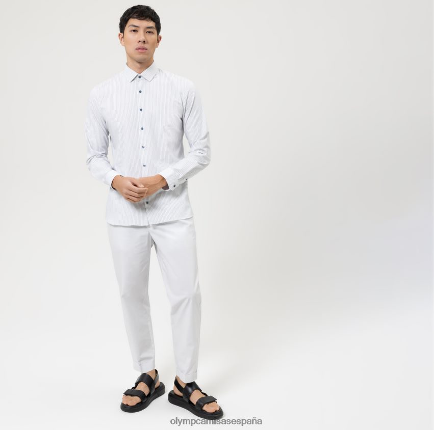 ropa OLYMP No. six 24/7 super slim, camisa business, kent moderno, marino 8N2F151