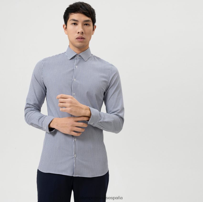 ropa OLYMP No. six 24/7 super slim, camisa business, kent moderno, marino 8N2F274