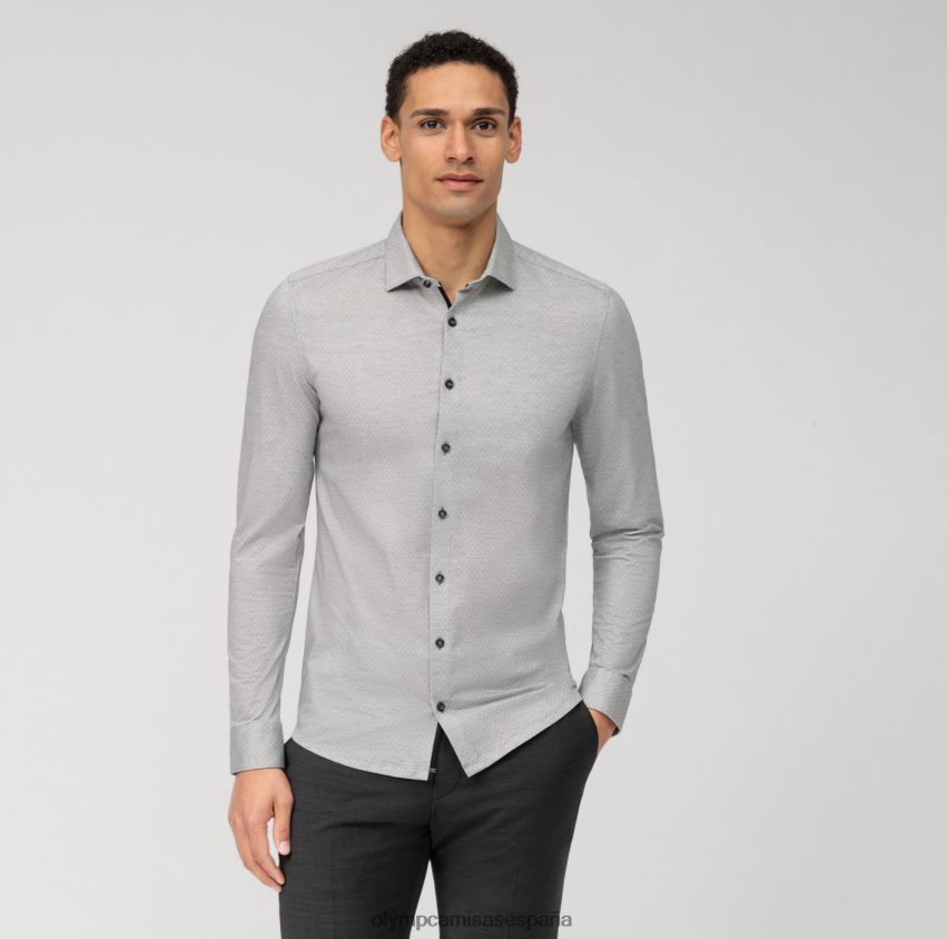 ropa OLYMP No. six 24/7 super slim, camisa business, kent moderno, negro 8N2F46