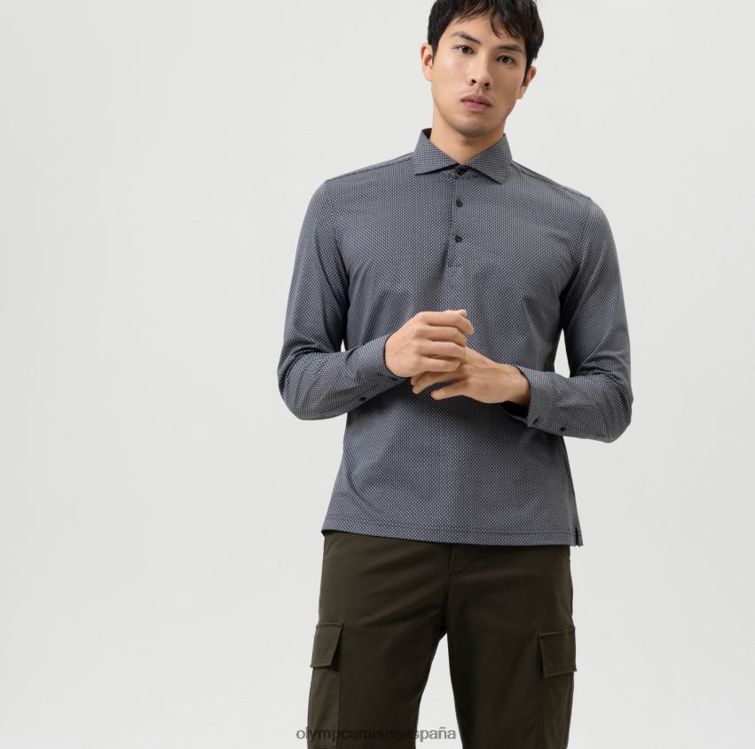 ropa OLYMP No. six 24/7 super slim, camisa business, kent, negro 8N2F97