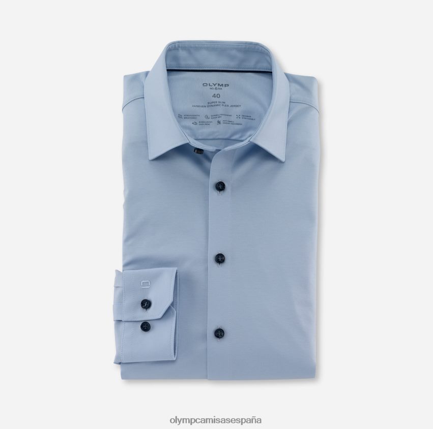 ropa OLYMP No. six 24/7 super slim, camisa business, urban kent, azul claro 8N2F37