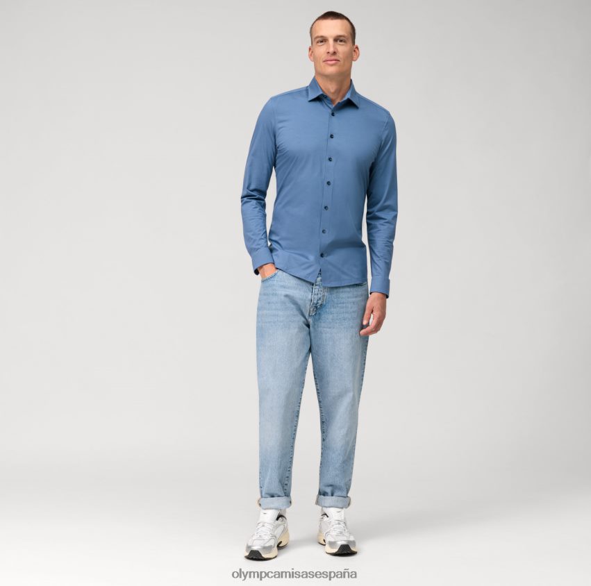 ropa OLYMP No. six 24/7 super slim, camisa business, urban kent, azul nuremberg 8N2F43