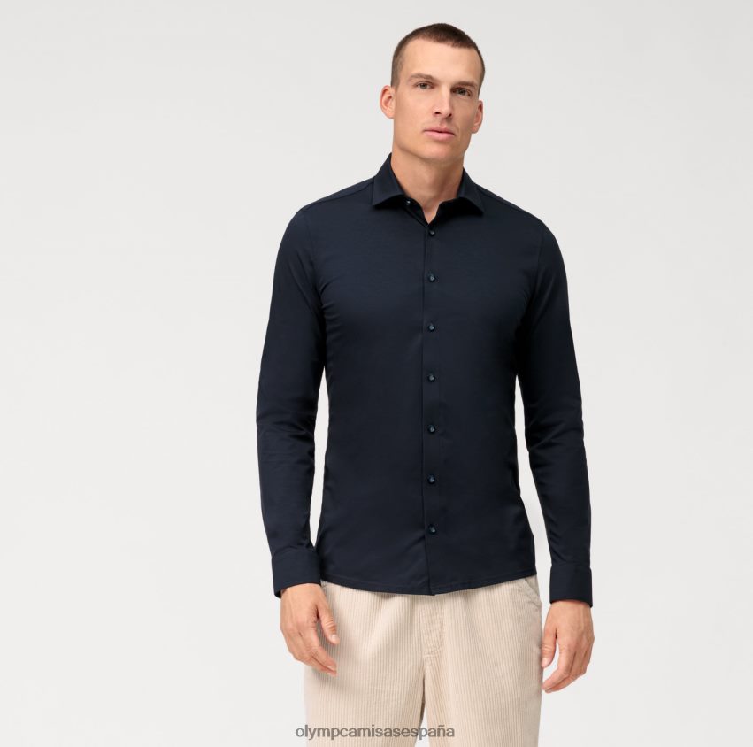 ropa OLYMP No. six 24/7 super slim, camisa business, urban kent, marino 8N2F55