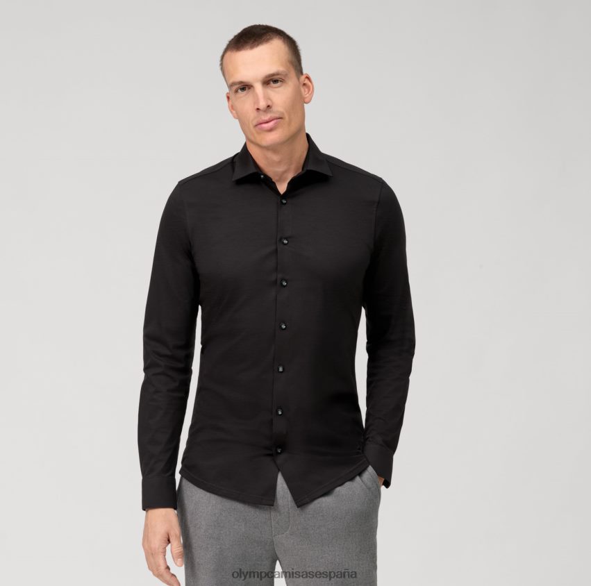 ropa OLYMP No. six 24/7 super slim, camisa business, urban kent, negro 8N2F109