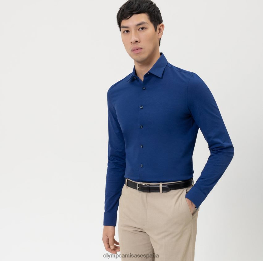 ropa OLYMP No. six 24/7 super slim, camisa business, urban kent, royal 8N2F38