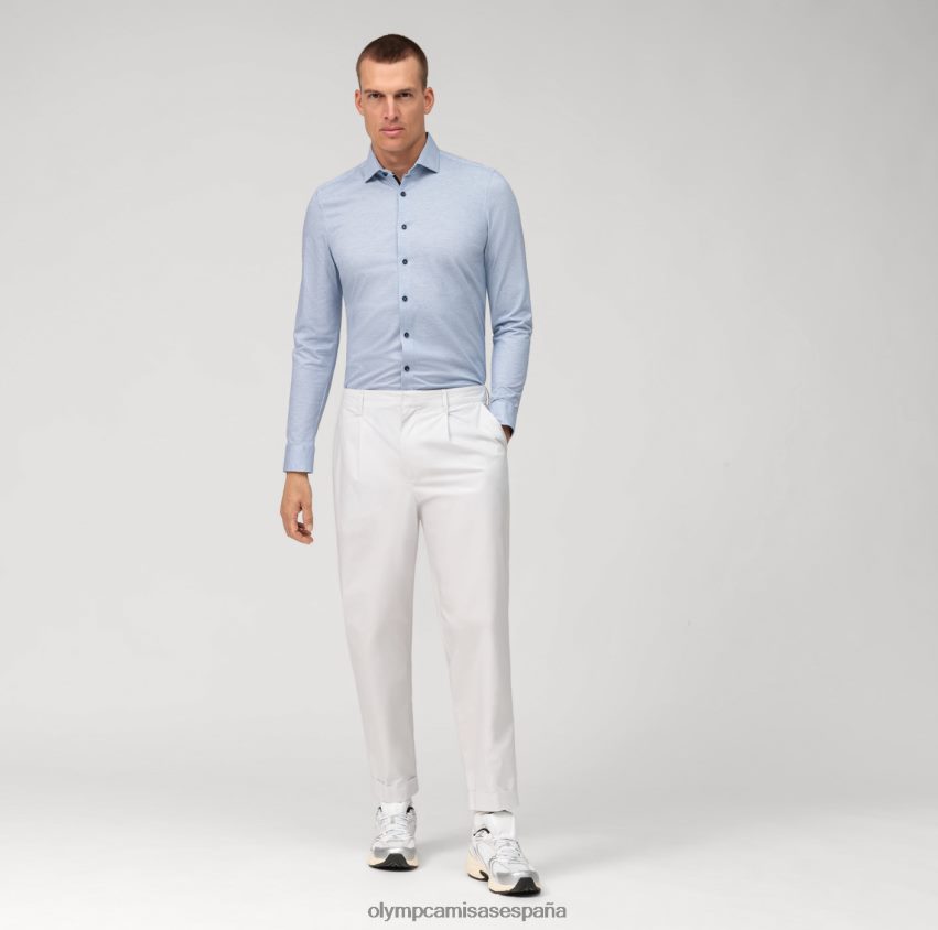 ropa OLYMP No. six 24/7 super slim, camisa de negocios, kent moderno, royal 8N2F42